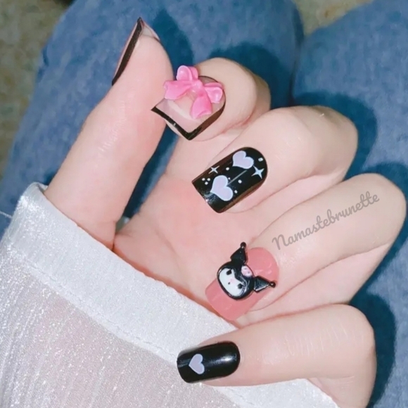 Sanrio Kuromi 3D Press On Nails - Picture 9 of 16